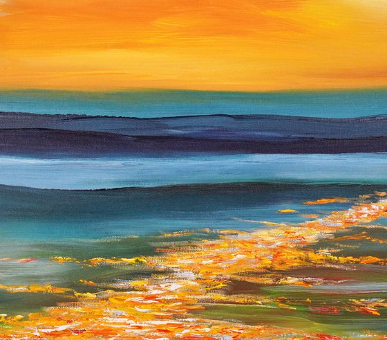 Romantic Evening Landscape D 2