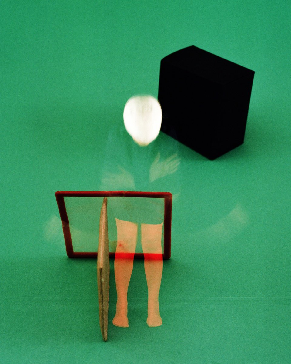 Surrealistic Portrait Photograph By Tania Serket, 16 X 20", Arigato, Original Artwork