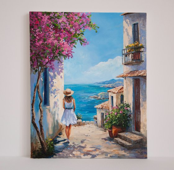 Girl and sea