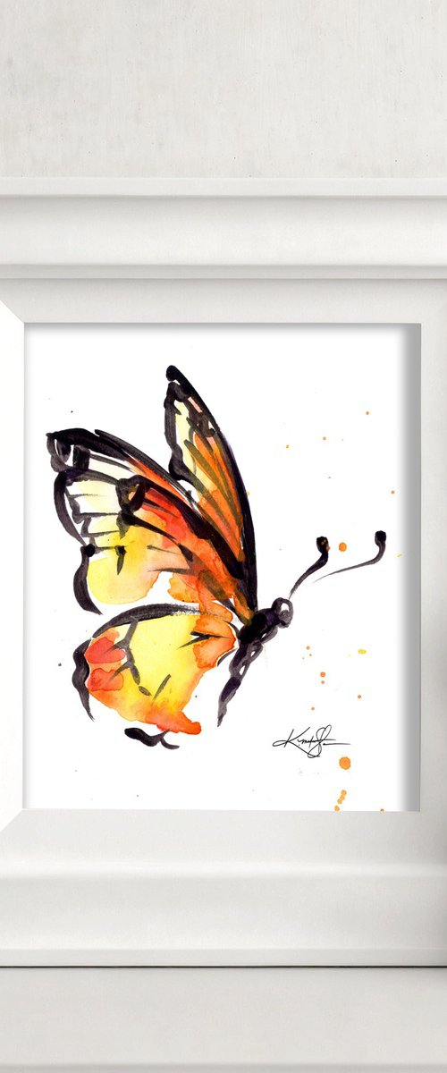 Brushstroke Monarch 10 by Kathy Morton Stanion