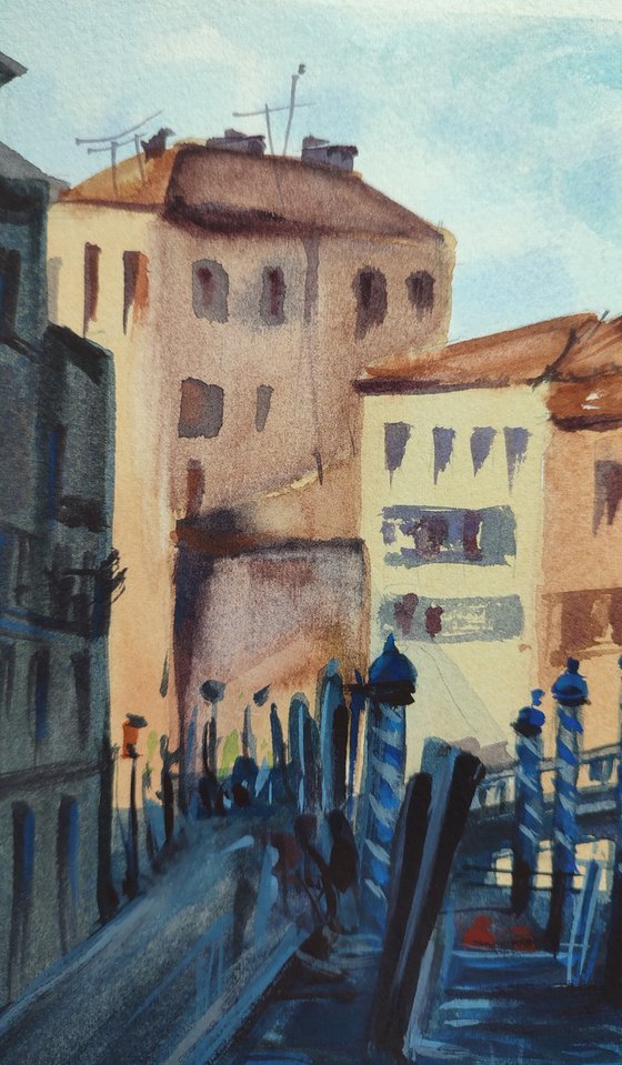 Venice. Original artwork