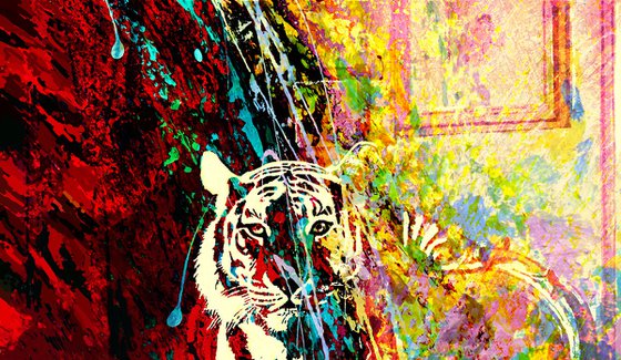 Tiger in Chair