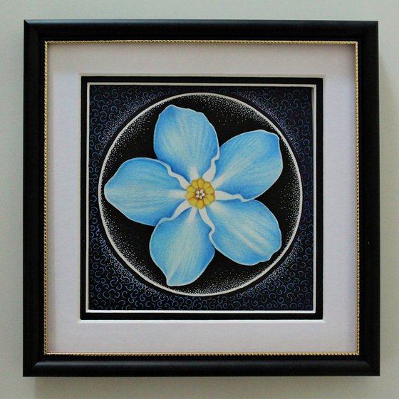 Forget Me Not Mandala