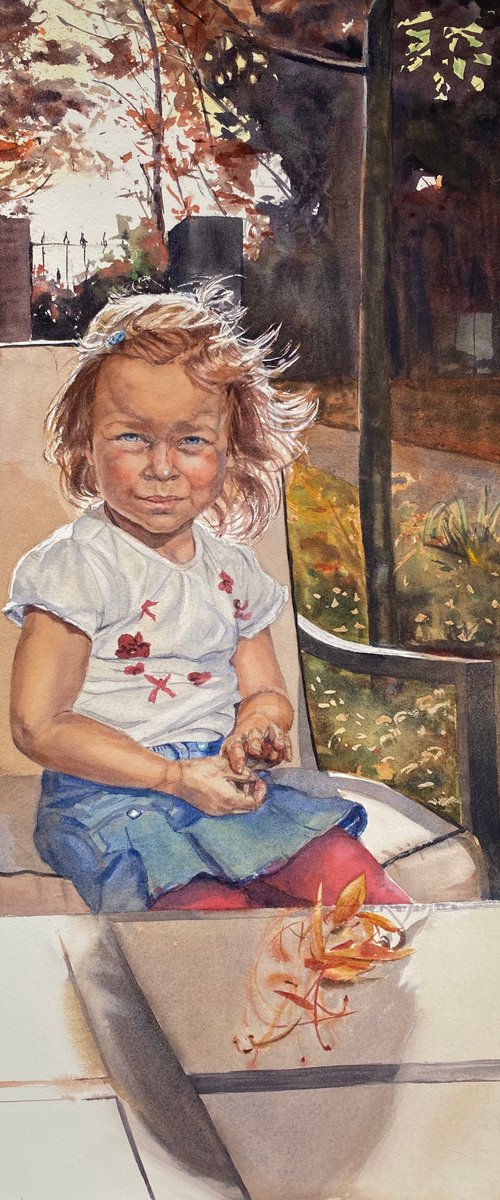 The Last Warm Day of Fall by Alla Semenova
