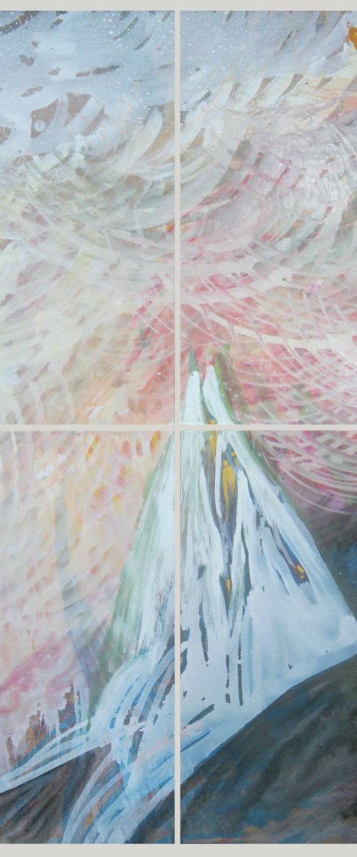 "Excitement"  polyptych by Marya