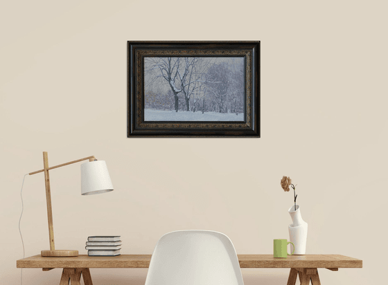 Maple Alley in January