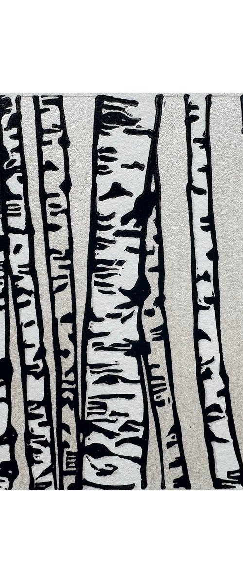 Birch Trees by Kirstie Dedman