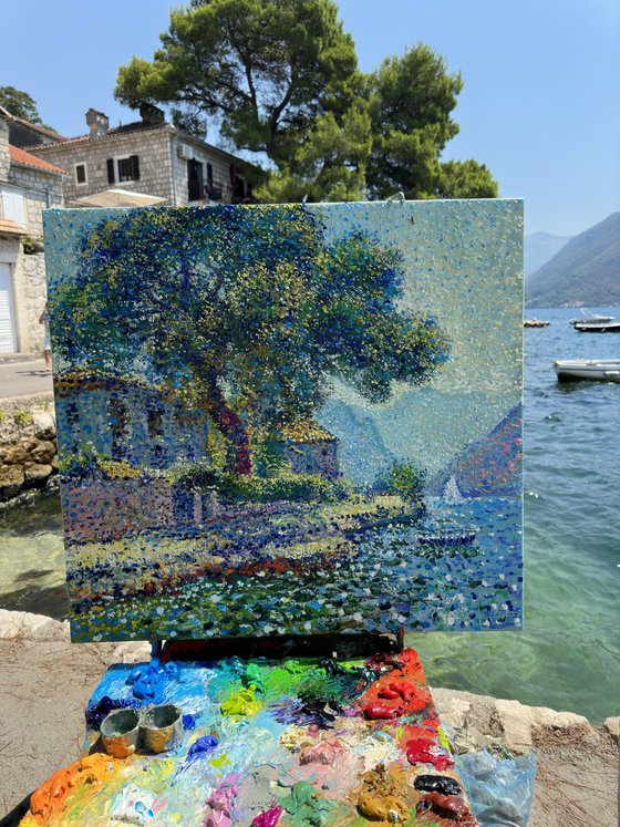 Perast promenade