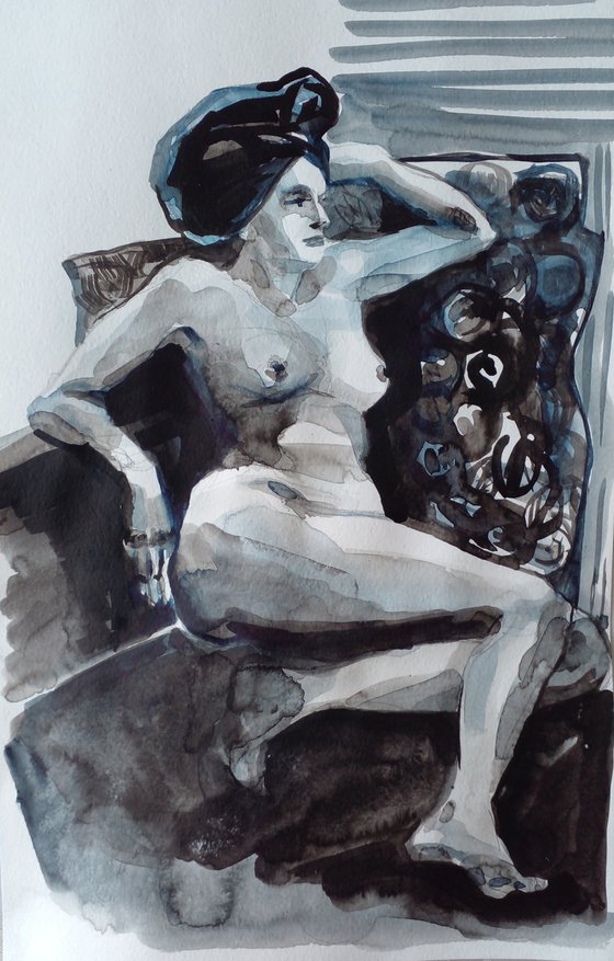 Portrait of Nude Helen