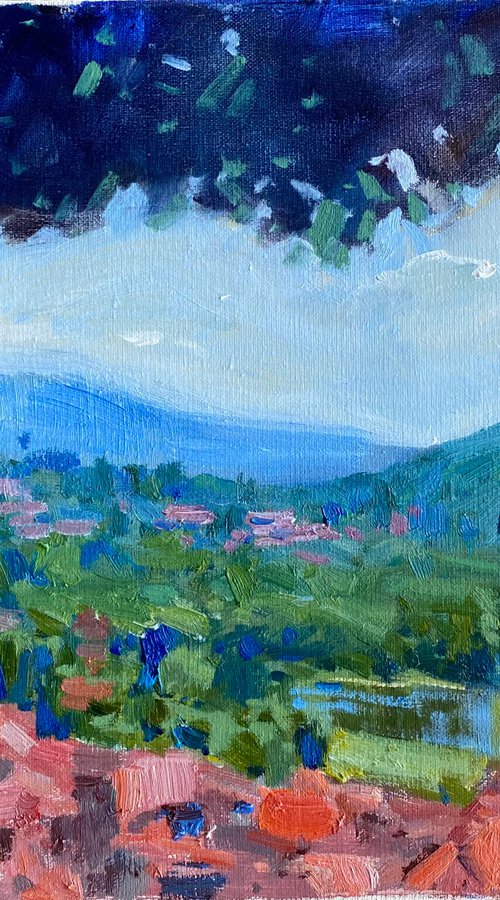 Toscana view by Nataliia Nosyk