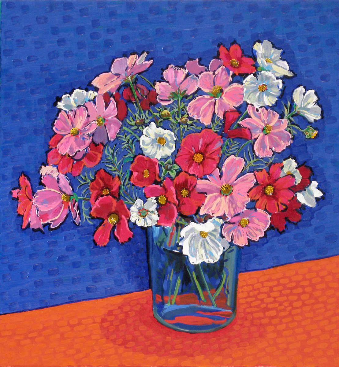 Flowers, Cosmos by Richard Gibson