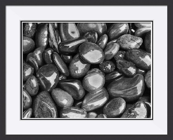 Wet Pebbles #7 (Pencil Drawing)