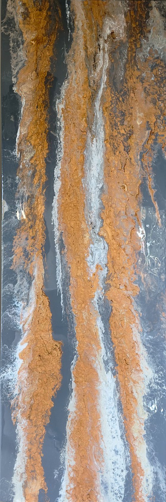 Sillage — Monumental Abstract Diptych