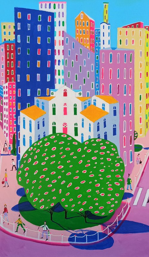 The City That Smiles by Katrina Avotina