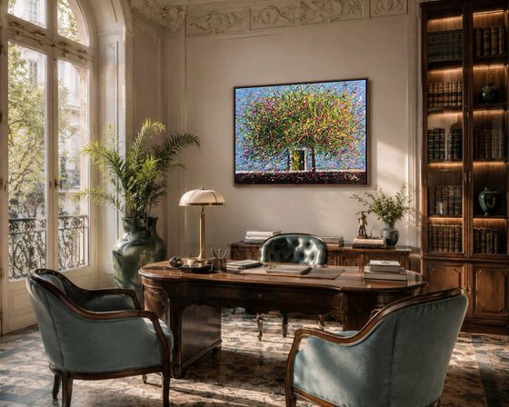Tree of Spring - framed