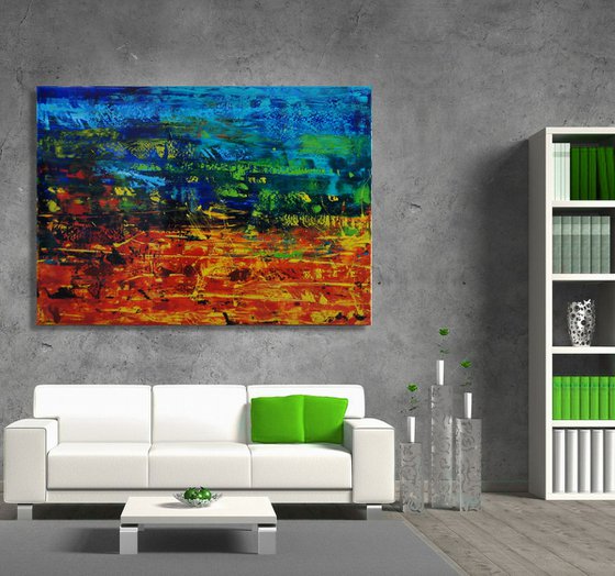 Mediterranian Medley (140 x 100 cm) XXL (56 x 40 inches)