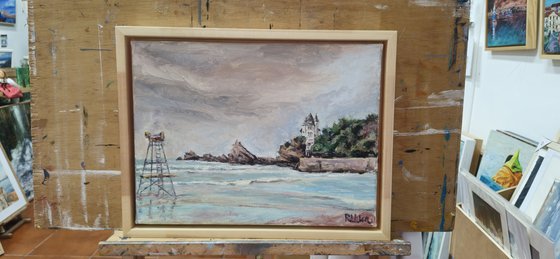 "Côte Basque, cuando no hay nadie"