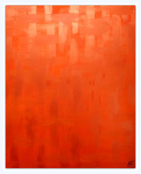 Orange I ( Large 30" x 40 ")