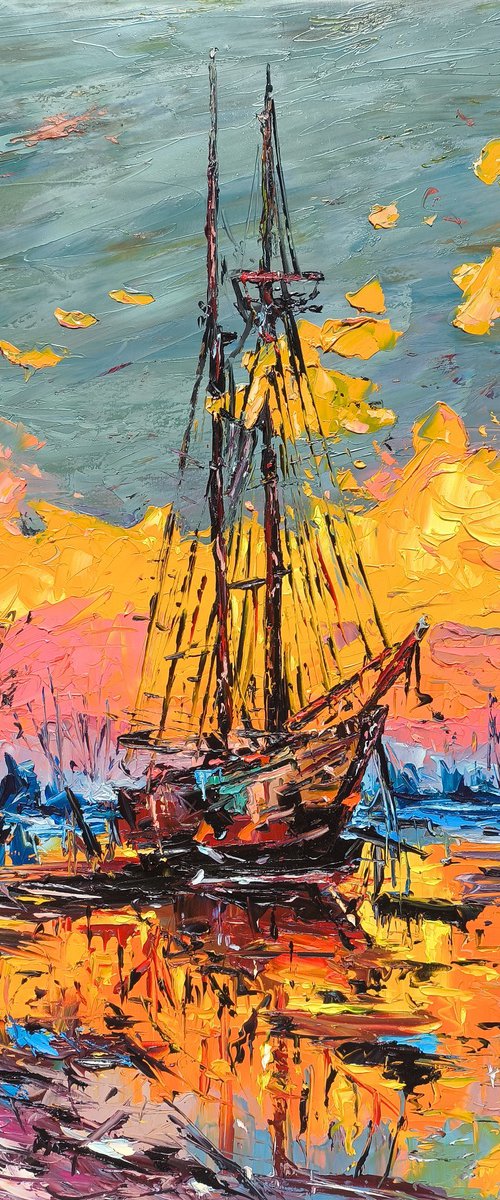 Fire on the Water by Andranik Harutyunyan
