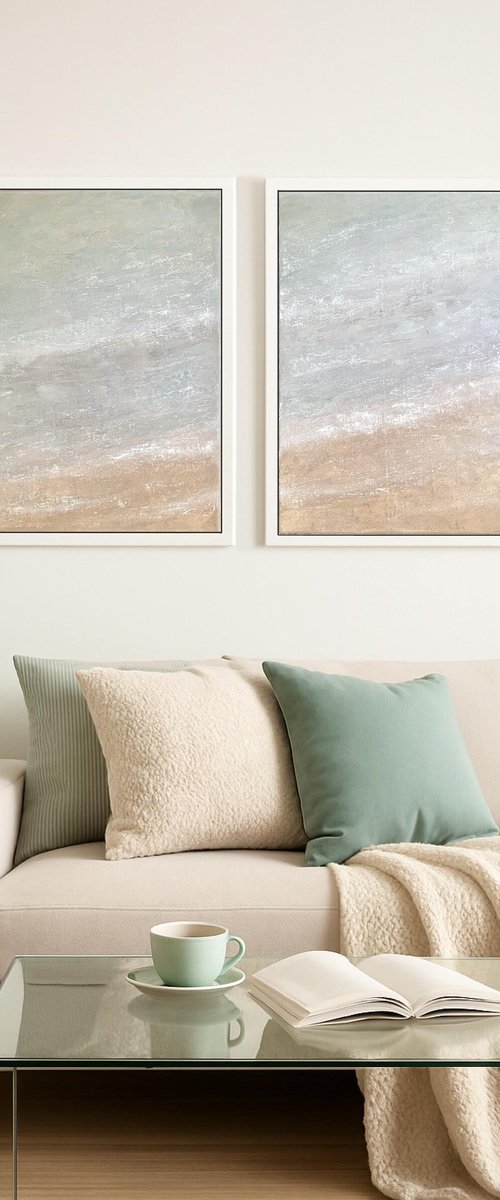 Pearllight dyptich by Alena Post