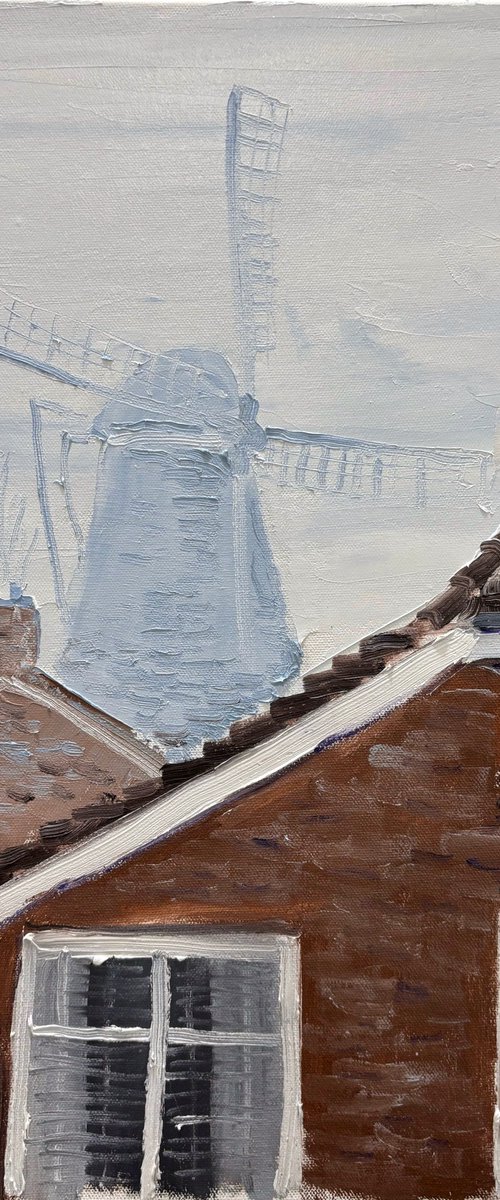 The Mill in the Mist by Dmitry Fedorov