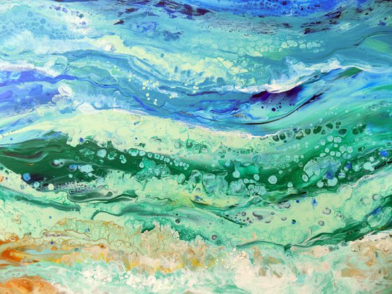 The sound of the sea
