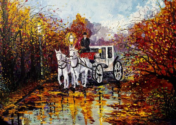 Autumn carriage