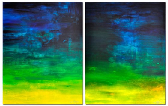 WHAT IF I FELL IN LOVE WITH YOU (diptych)
