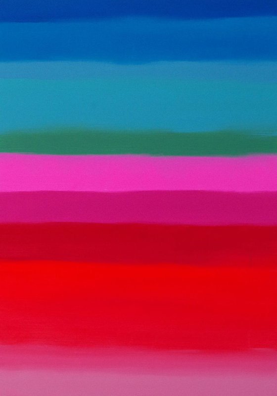 Did you see my rainbow?, 70x100 cm