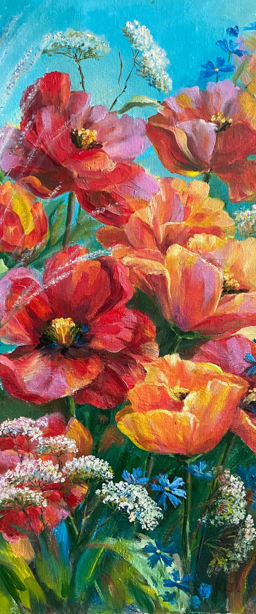 Wildflower Celebration by Galyna Shevchencko