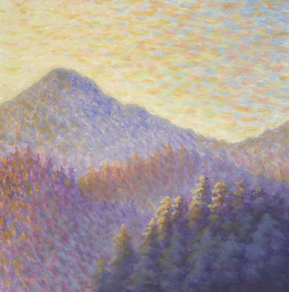 Violet Range by John Fleck