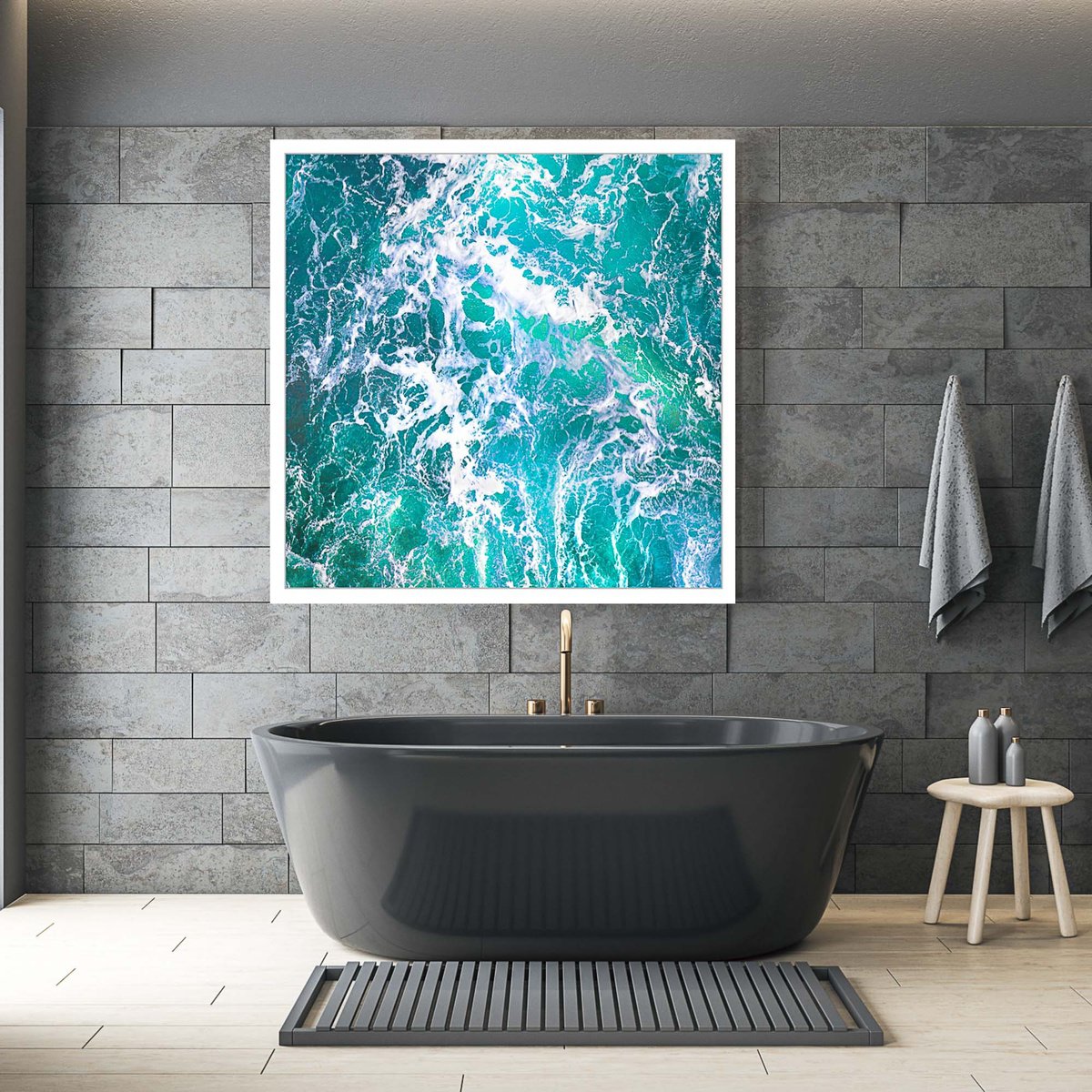 Abstract Photograph , Teal Embrace By Lynne Douglas, 36 X 54, Artwork For Sale On Artfinder
