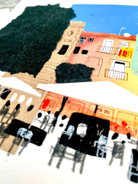 Figueras Spain Street Cafe