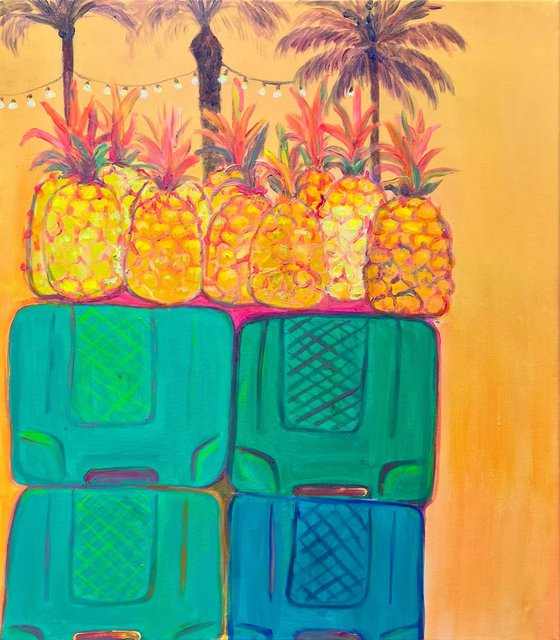 ‘Ananas at Marsallok Market’