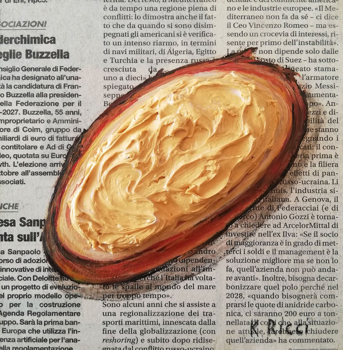 Bread with Peanut Butter by Katia Ricci