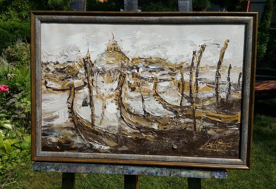 Golden Gondolas of Venice