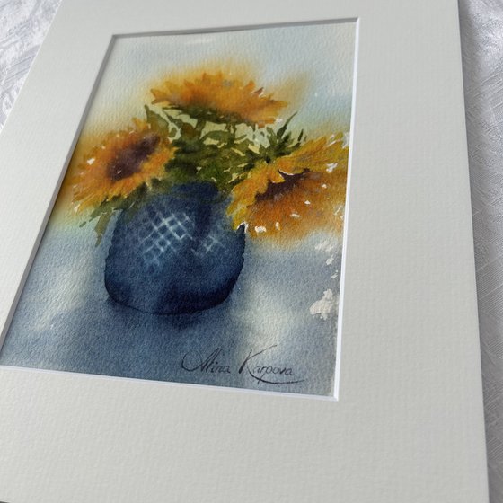 Sunflowers miniature