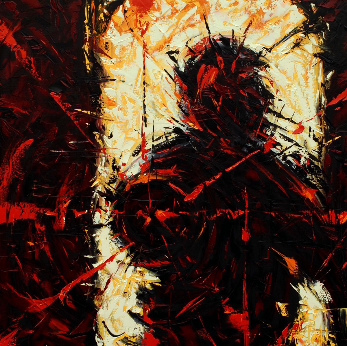 Shooter By Bill Stone, 48 X 48, Artwork For Sale On Artfinder