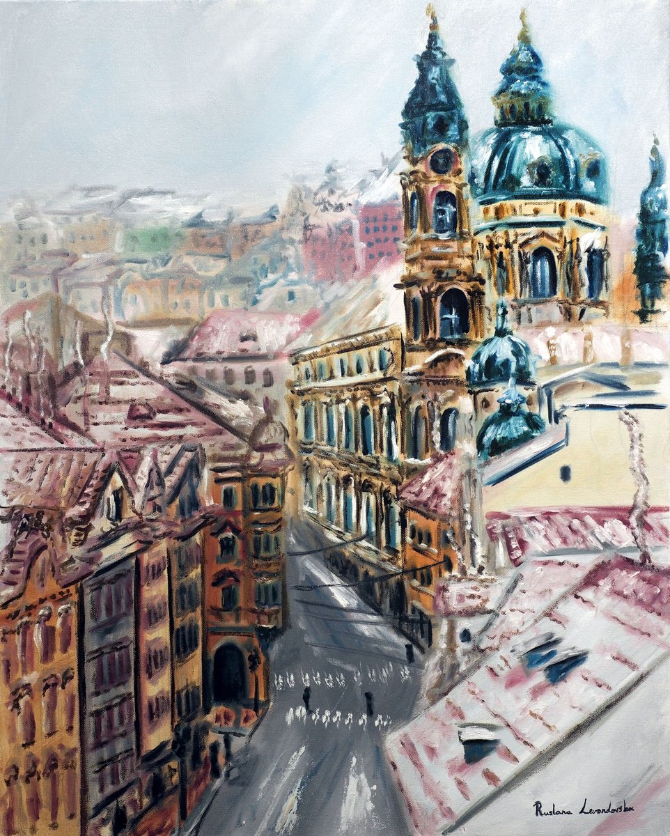 Impressions Of Prague By Ruslana Levandovska, 24 X 30, Artwork For Sale On Artfinder