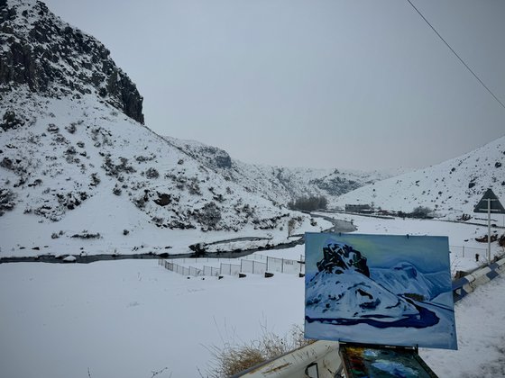 “Winter in the mountains”