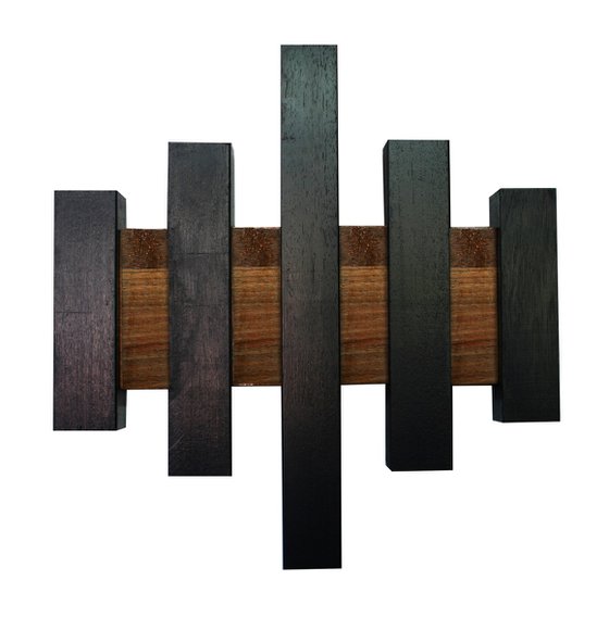 Oak and Walnut Wall Art