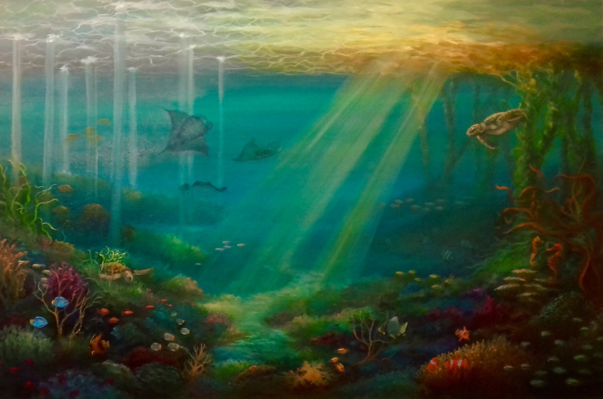 Tropical Rays by Lee Campbell