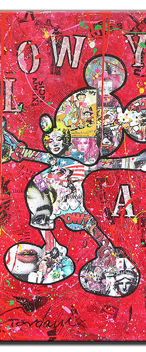 Mickey Follow your Heart by Gardani Art