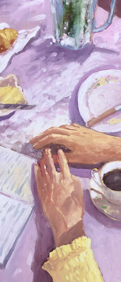 Morning coffee by Volodymyr Smoliak