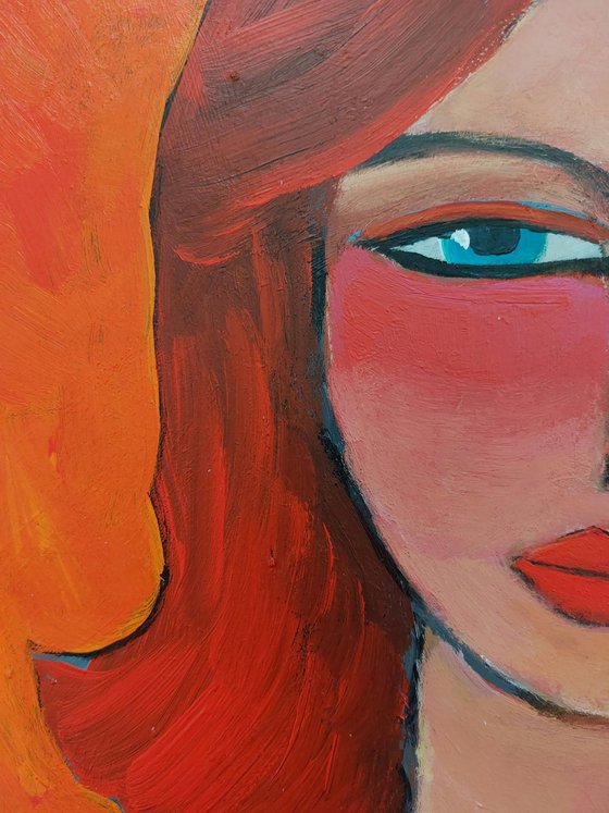 Girl with Red Hair