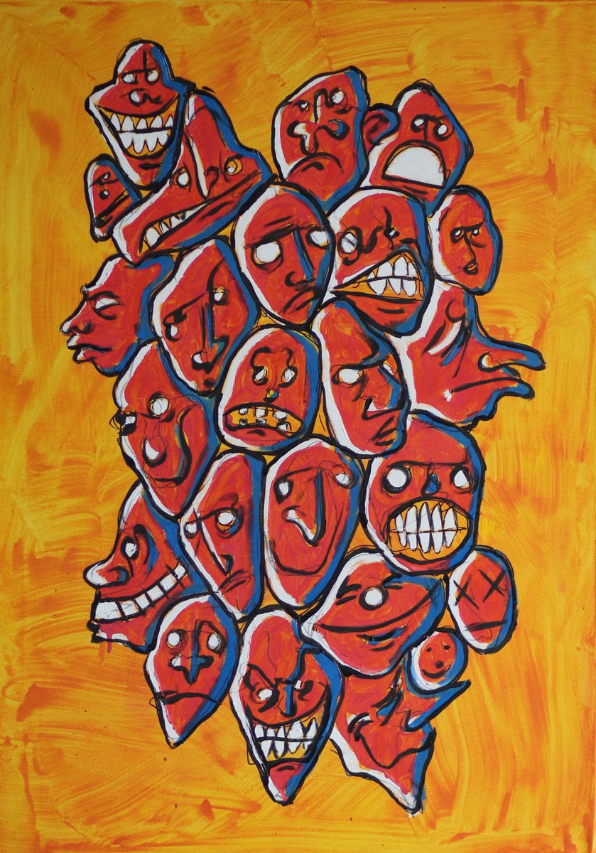 Face 2 face 3 by Mark Barrable