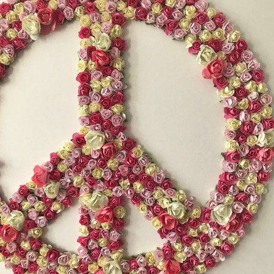 PEACE  - FLOWER POWER