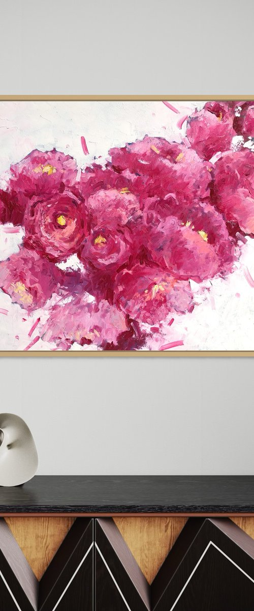 May peonies by Volodymyr Smoliak