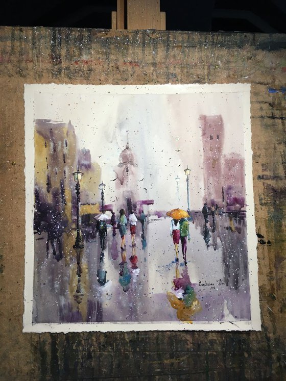 Sold "Rain of colors"