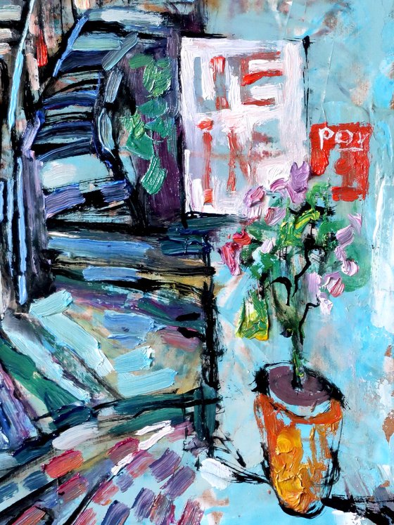 Mosaic Glimmers of Cudillero